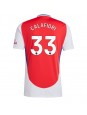 Arsenal Riccardo Calafiori #33 Heimtrikot 2024-25 Kurzarm